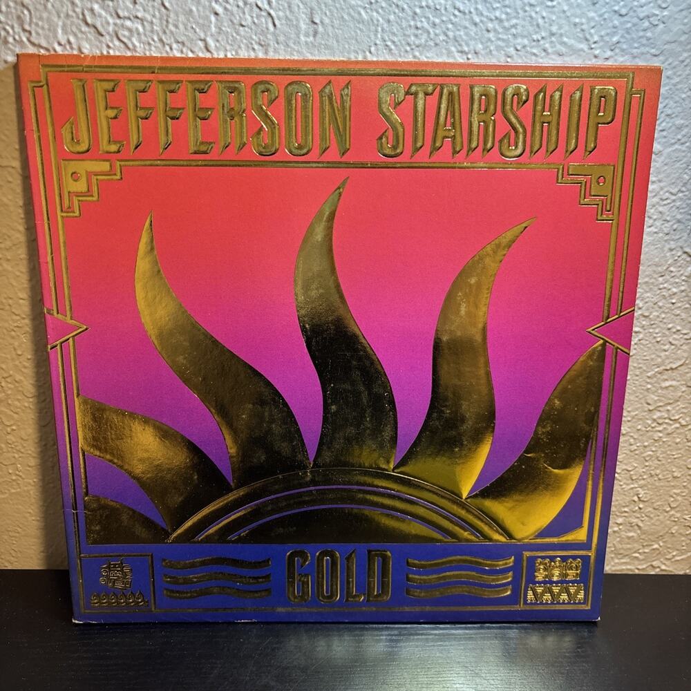 JEFFERSON STARSHIP LP GOLD 1979 GRUNT BZL1-3247 GATEFOLD PRESS